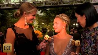 Hayden Panettiere Reveals She&#39;s Having a Girl in Low Cut Gown at 2014 Emmys | StarCelebrityTV