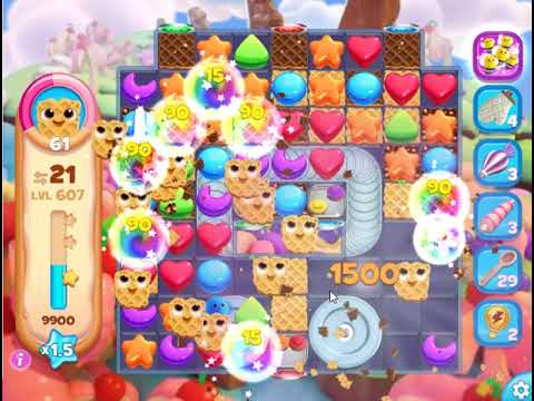 Cookie Jam Blast Level 607