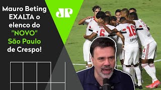 Mauro Beting elogia time de Crespo: ‘Gente, olhem as opções que esse São Paulo tem’