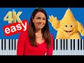 The Good Night Show The Good Night Song Slow Easy Beginner Piano Tutorial 4K