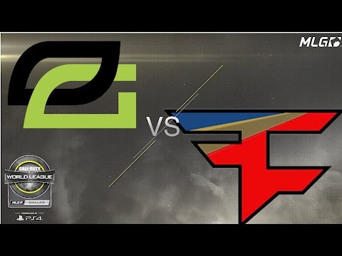 FaZe Clan vs OpTic Gaming - Winners Finals - #CWLDallas