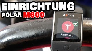 Polar M600 im Test: Einrichtung & Erster Blick ins Menü #2 [deutsch]