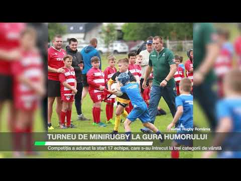Turneu de minirugby la Gura Humorului