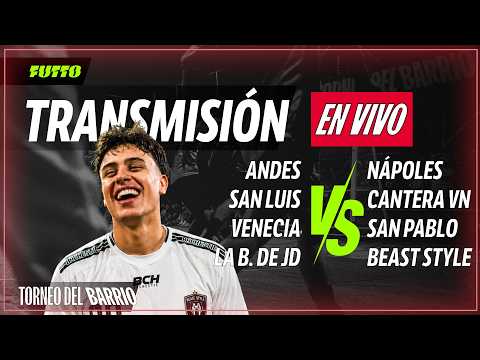 🔴TORNEO DEL BARRIO🔴 | HOY ALEX00, SIERRA, BS STYLE, ANDES, VENECIA! | QUE CALORRRR!