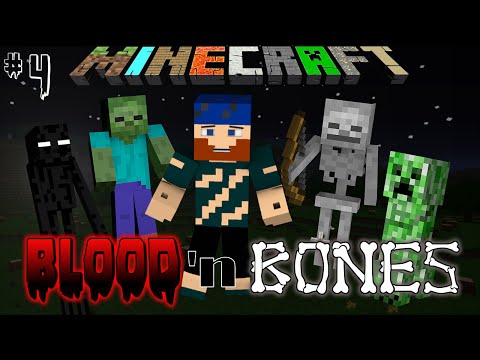 Minecraft Hardcore Modded | Blood and Bones | #4 THE HOLY CARROT OF CARROTDOM
