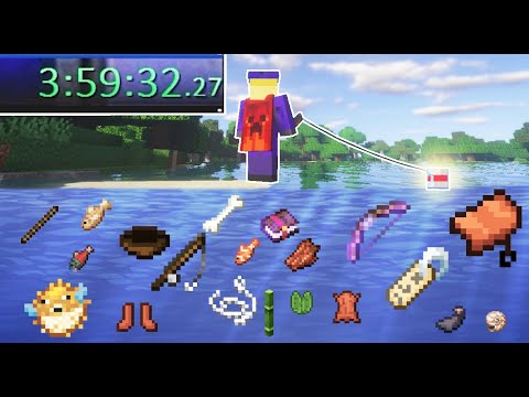 Minecraft Fishing World Record