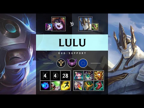 Lulu Support vs Galio: Shield Maker - EUW Master Patch 14.17