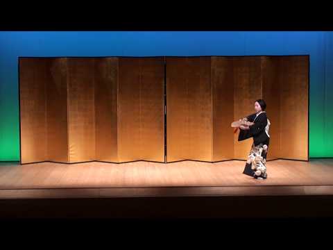 長唄新曲松の三番叟・若柳尚雄里・Naoyuri　Wakayagi　performed for Matsunosanbasou