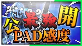 PADアジア1位の普通持ち感度紹介【フォートナイト/Fortnite】