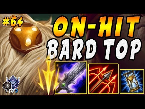On-Hit Bard TOP with BorK + Hurricane | GENIUS or Troll!? | Iron IV to Diamond Ep #64