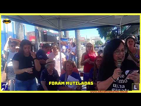 Tv Eduvcativa Coletivo de Mulheres Marília S.P. Toda a Sociedade contra o Feminicídio - Ana Paula Cordeiro