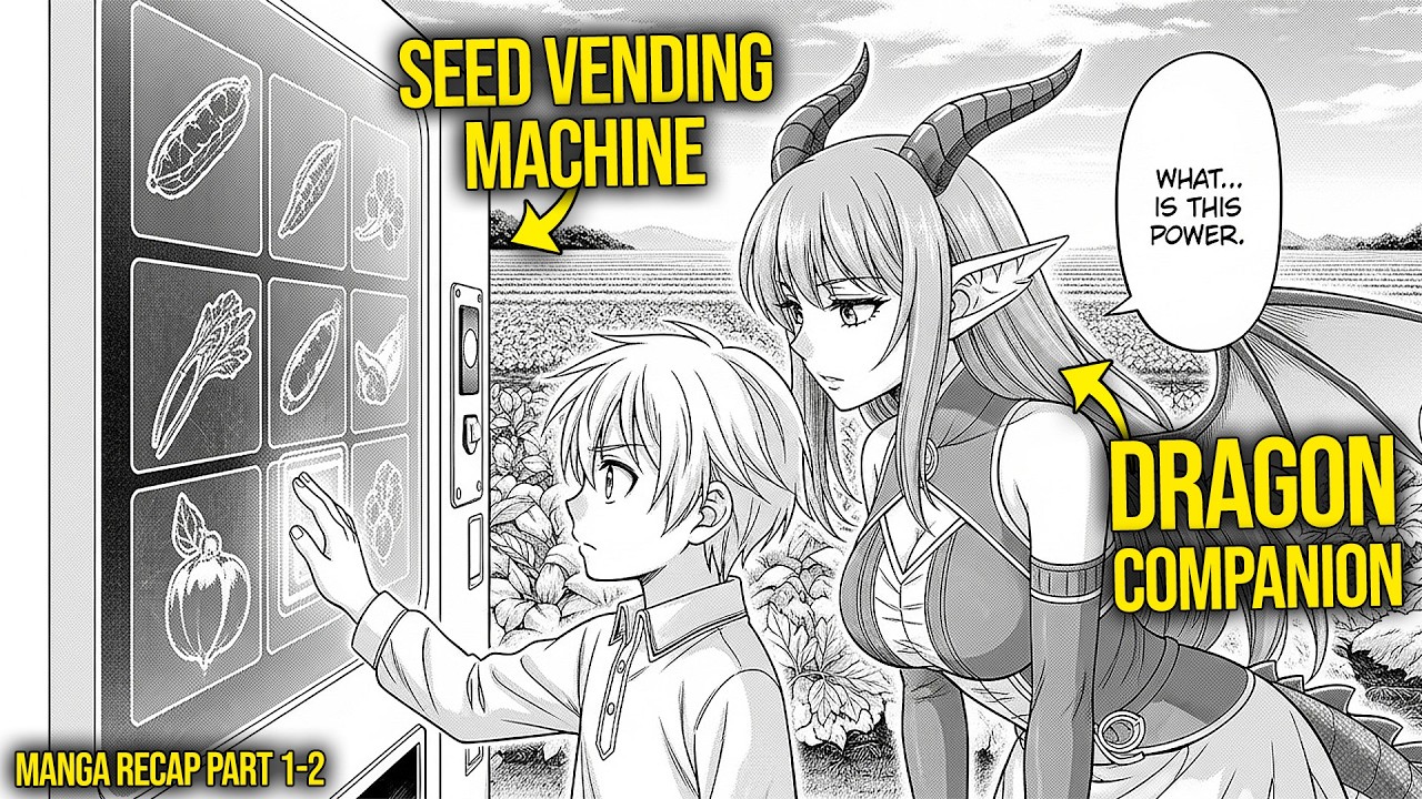 He's REINCARNATED As a Farmer With CHEAT "Vending Machine" That Sells GOD-TIER Seeds From EARTH