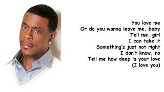 Download lagu How Deep Is Your Love by Keith Sweat (Lyrics) mp3