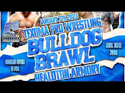 Texoma Pro Wrestling Bulldog Brawl: Montego Seeka Vs Rook Tyler #indywrestling