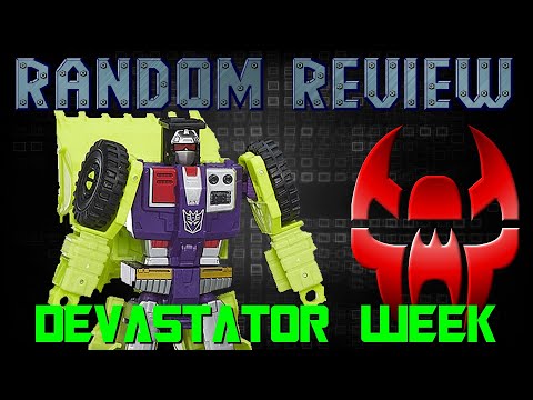Combiner Wars Scrapper (Random Review) Devastator Week Part 1