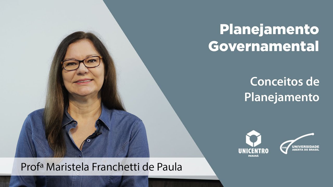 [ADMP] Planejamento Governamental - Conceitos de Planejamento