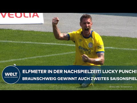 Video Thumbnail: 2. BUNDESLIGA: Braunschweig - Fürth - Elfmeter in der Nachspielzeit lässt Braunschweig jubeln #2bl