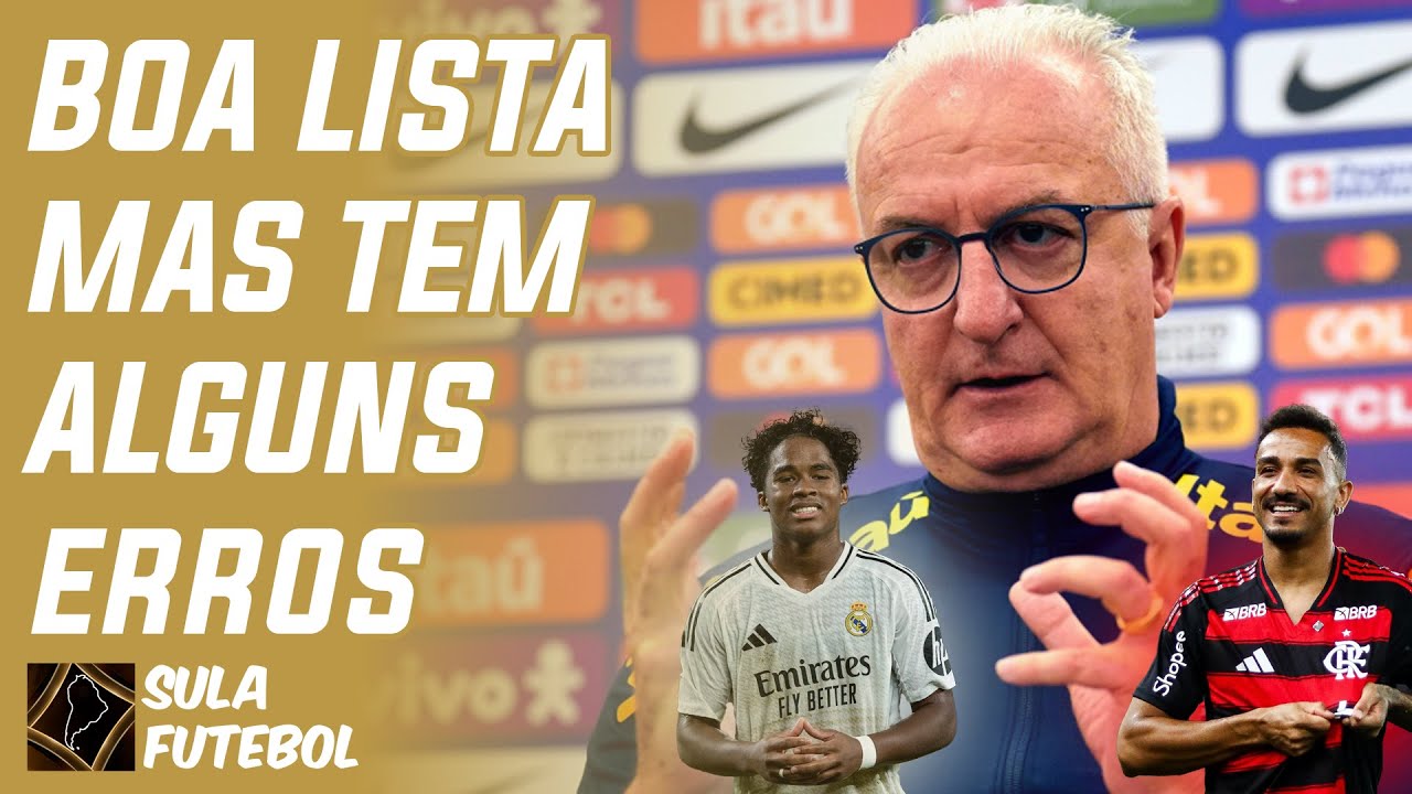 A CONVOCAÇÃO DA SELEÇÃO BRASILEIRA!