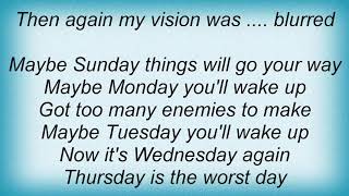 Self - Wednesday Again Lyrics