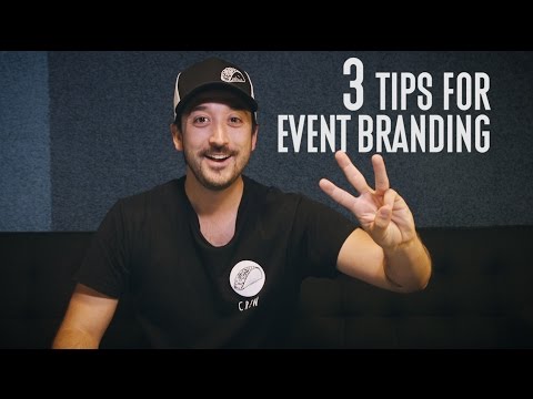 3 Tips For Event Branding - Rowlbertos Media VLOG #8