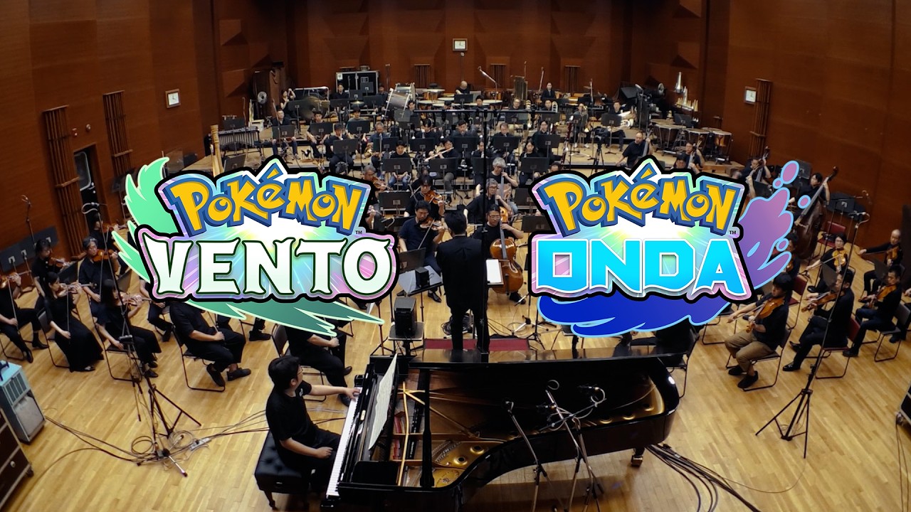 Pokémon Vento e Pokémon Onda | Registrazione della colonna sonora 🎼