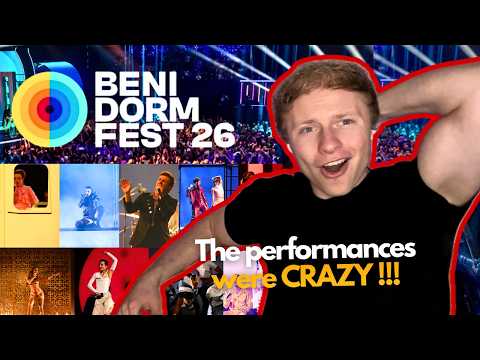 REACTING TO BENIDORM FEST 2026 (SEMI FINAL 2)