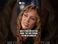 Miley Cyrus: ‘I Was the First Person to Ever Be Cancelled’ 😭🔥 | #shorts #mileycyrus