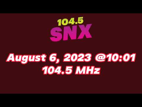 104.5 WSNX Legal ID (Maskegon, MI)