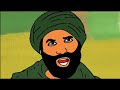 Gadar 2 Hit Dialogue Katora Leke Ghumoge FT Sunny Deol Vs Manish Wadhwa Animated Video