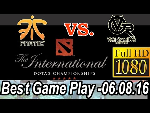 Fnatic Vs Vici Gaming Reborn at The International 2016 Dota 2 Tournament