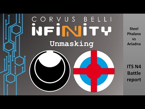 Fast Panda Gaming: Infinity N4 Battle Report - ITS 13 Unmasking (Aleph Steel Phalanx vs. Ariadna)