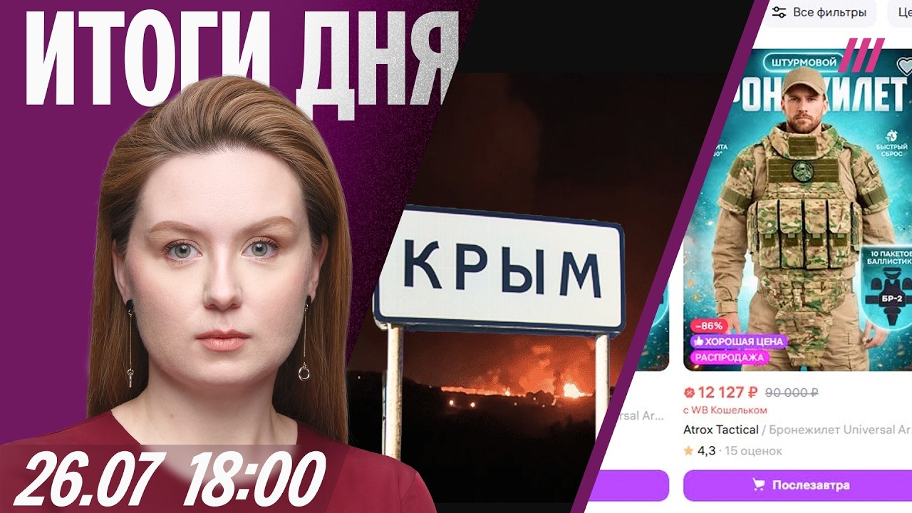 Север Крыма без света. Wildberries убрал раздел «Все для СВО». Новая мобилизация о?
