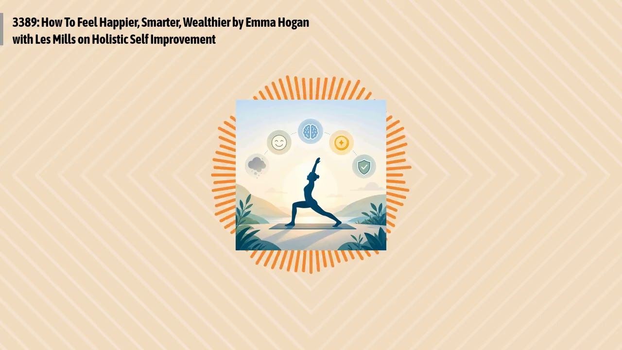 3389: How To Feel Happier, Smarter, Wealthier by Emma Hogan with Les Mills on Holistic Self...