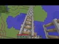 Minecraft Tutorial: How to Make a Minecraft Roller Coaster
