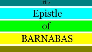 Epistle of Barnabas (Read-Along Version--HIGHLIGHTED)