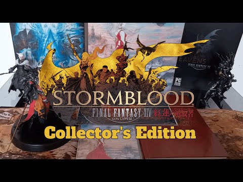 [FFXIV] Unboxing Stormblood Collector's Edition - PC Version