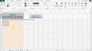Maintain your Do Not Call list in Excel
