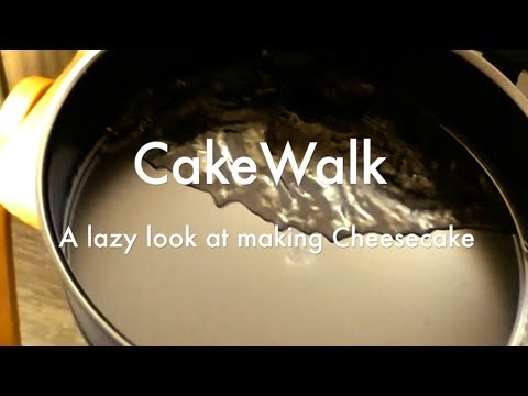 Cakewalk: A lazy (slow-motion) look at making cheesecake || Shashi || Tarani || Oneplus 5