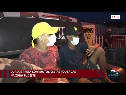 Dupla é presa com motocicleta roubada na zona sudeste de Teresina 16 12 2020