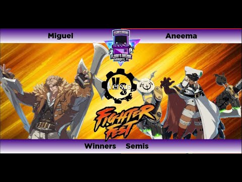 Flynn's Fighter Fest Season 4 Winners Semis - Miguel (Leo) Vs Aneema (Ramlethal) Guilty Gear Strive