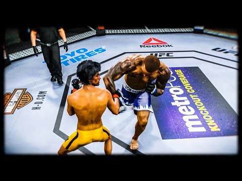 Bruce Lee vs. Isaac Frost (EA Sports UFC 3) - CPU vs. CPU