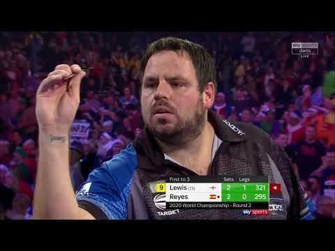 ADRIAN LEWIS' NINE-DART ATTEMPT! 2019/20 World Darts Championship