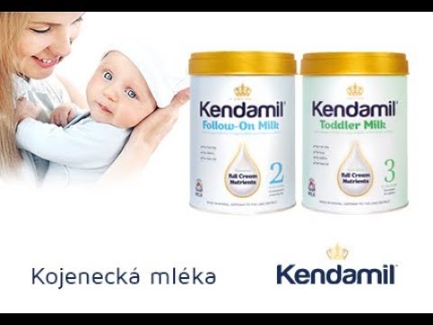 _label_product_video KENDAMIL Pokračovacie dojčenské mlieko 2 DHA+ 900 g - balenie 6 ks