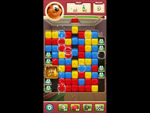 Toon Blast Level 3875 - NO BOOSTERS 🐻🐺🐱 | SKILLGAMING ✔️