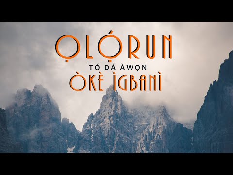 Olorun to da awon Oke Igbani | Yoruba Worship Instrumental | Piano Music | Meditation & Prayer Song