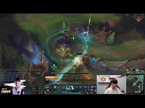 Insane interference with Q! Sky can't even breathe!! How Faker uses Karthus [ Full Game ]