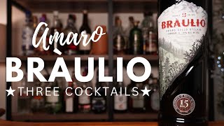 Amaro BRÀULIO Cocktails ★ Amaro Series