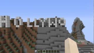preview picture of video 'Hollywood-Sign in Minecraft I don't want any more Copyright!'