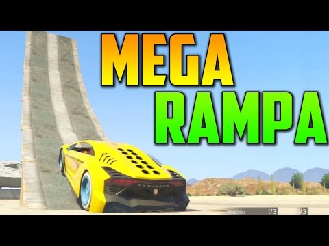 MEGA RAMPA + SÚPER AGUJERO! - GTA 5 Online Funny Moments