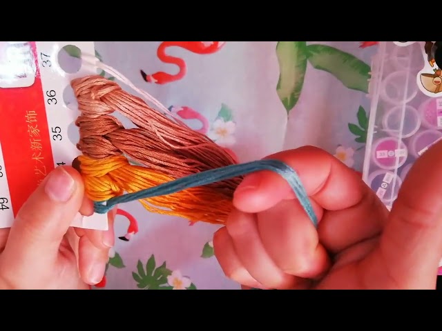 Vídeo relacionado con 11CT kit punto de cruz principiantes niños,pequeño río en el bosque,DIY Kit de Punto de Cruz Que Incluye Hilos de Color Dibujo de Aguja de Paño de Algodón,40x50cm